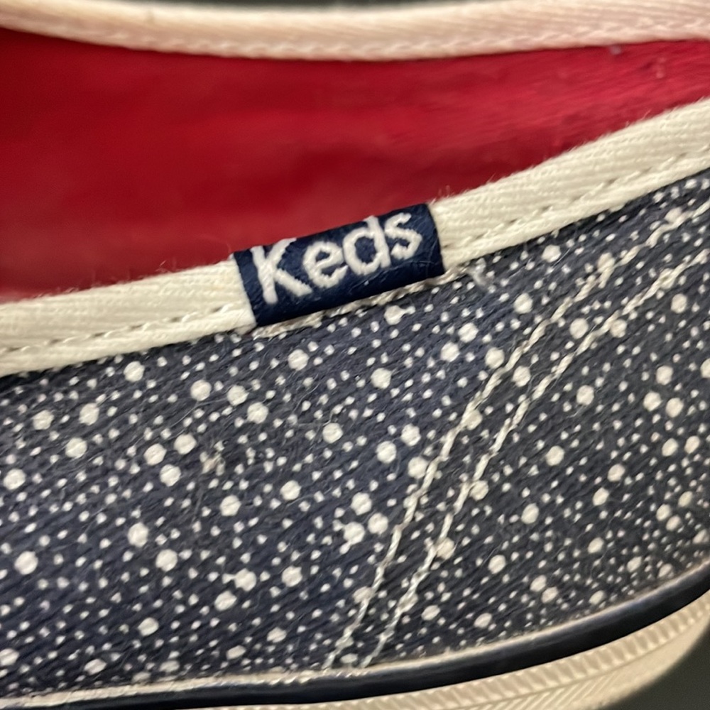 Womens Taylor Swift Keds. Blue/white. Size 7. - Picture 4 of 10